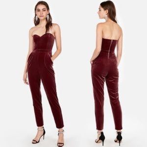 Expresss Velvet Jumpsuit